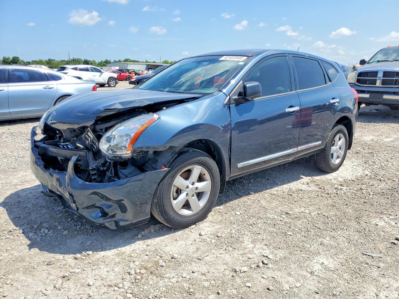 2012 Nissan Rogue SV, VIN JN8AS5MT8CW278991 — Front end