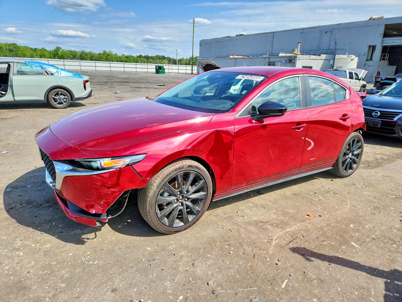 2024 Mazda 3 S Select Sport, VIN 3MZBPABM6RM425546 — Rear end