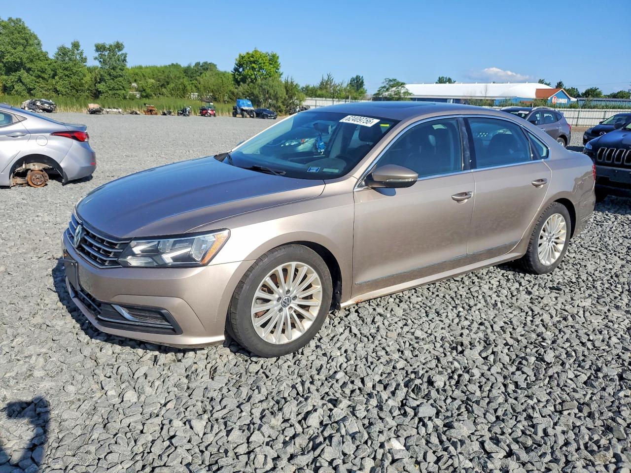 2016 Volkswagen Passat SE, VIN 1VWBT7A35GC015357 — Механическое