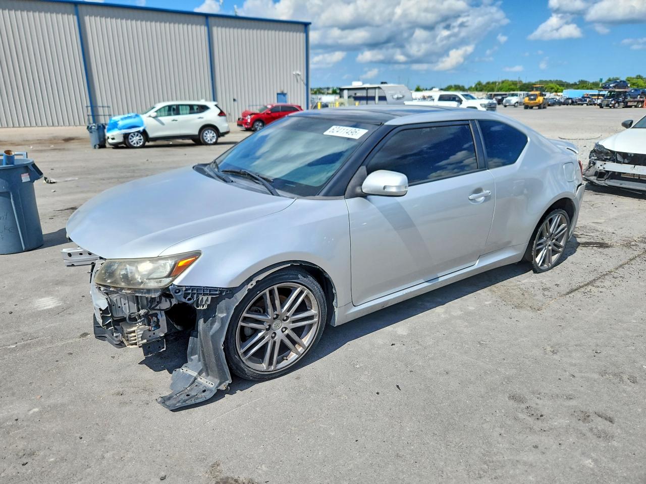 2012 Scion tC, VIN JTKJF5C77C3041682 — Front end