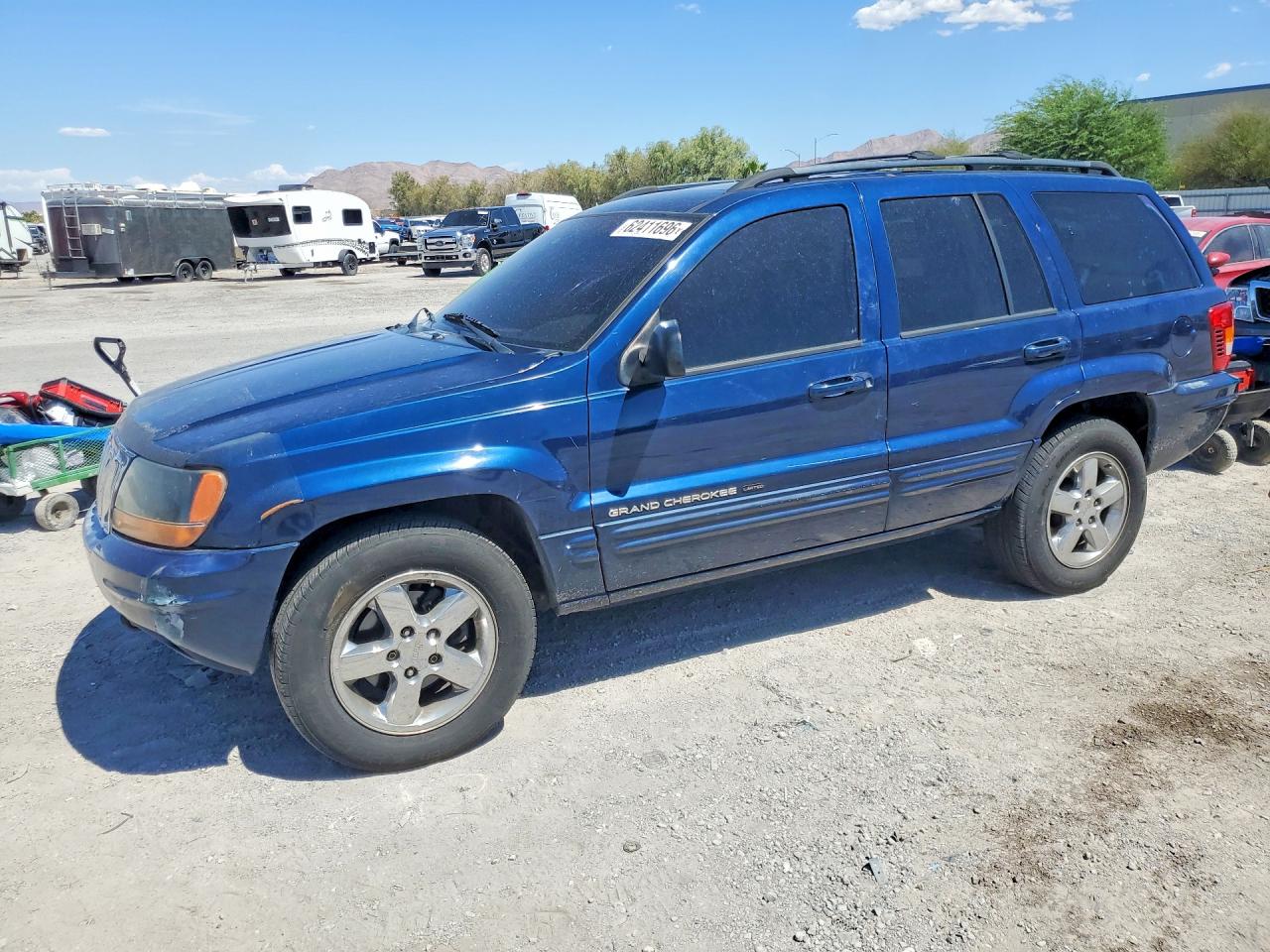 2003 Jeep Grand Cherokee Limited, VIN 1J8GW58J33C572490 — Minor dents and scratches