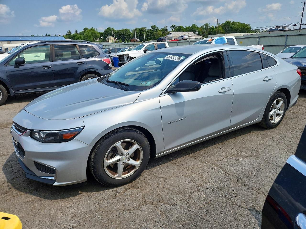 2017 Chevrolet Malibu LS, VIN 1G1ZB5ST7HF290700 — Side