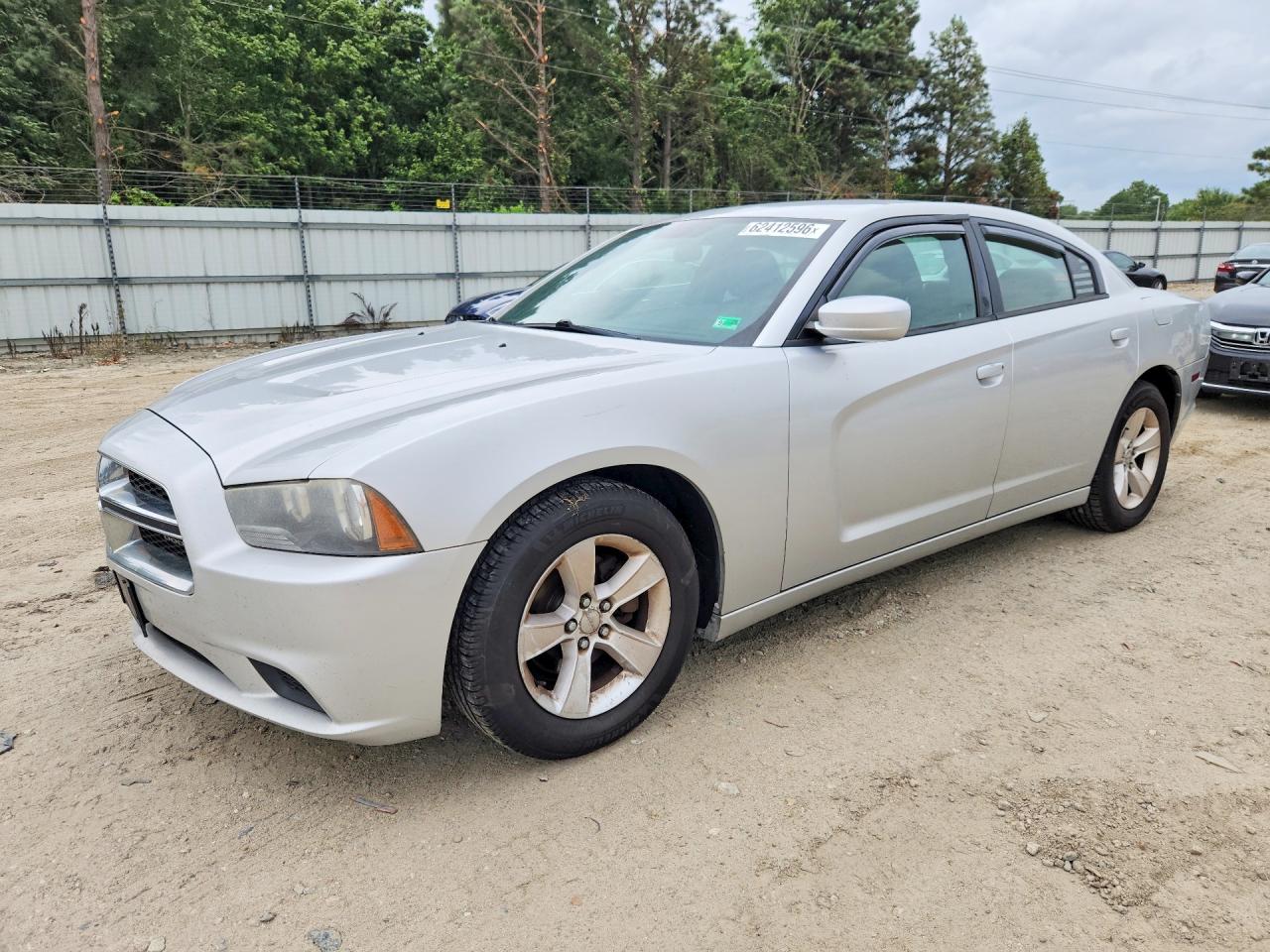 2012 Dodge Charger SE, VIN 2C3CDXBG9CH297875 — Rear end
