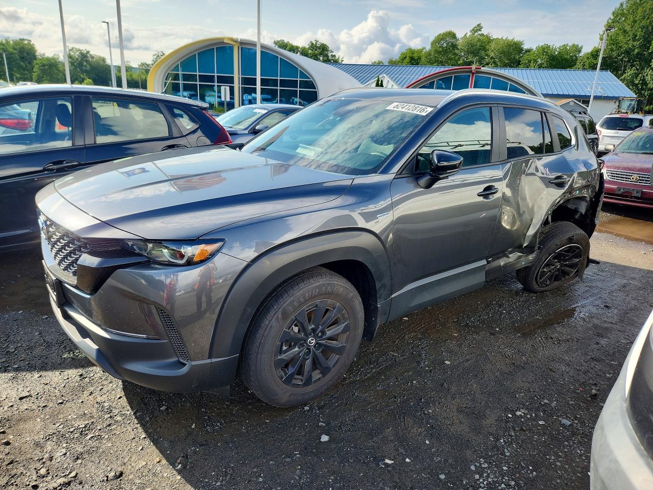 2025 Mazda CX-50 Hybrid Preferred Package, VIN 7MMVAABW5SN136396 — Rear end