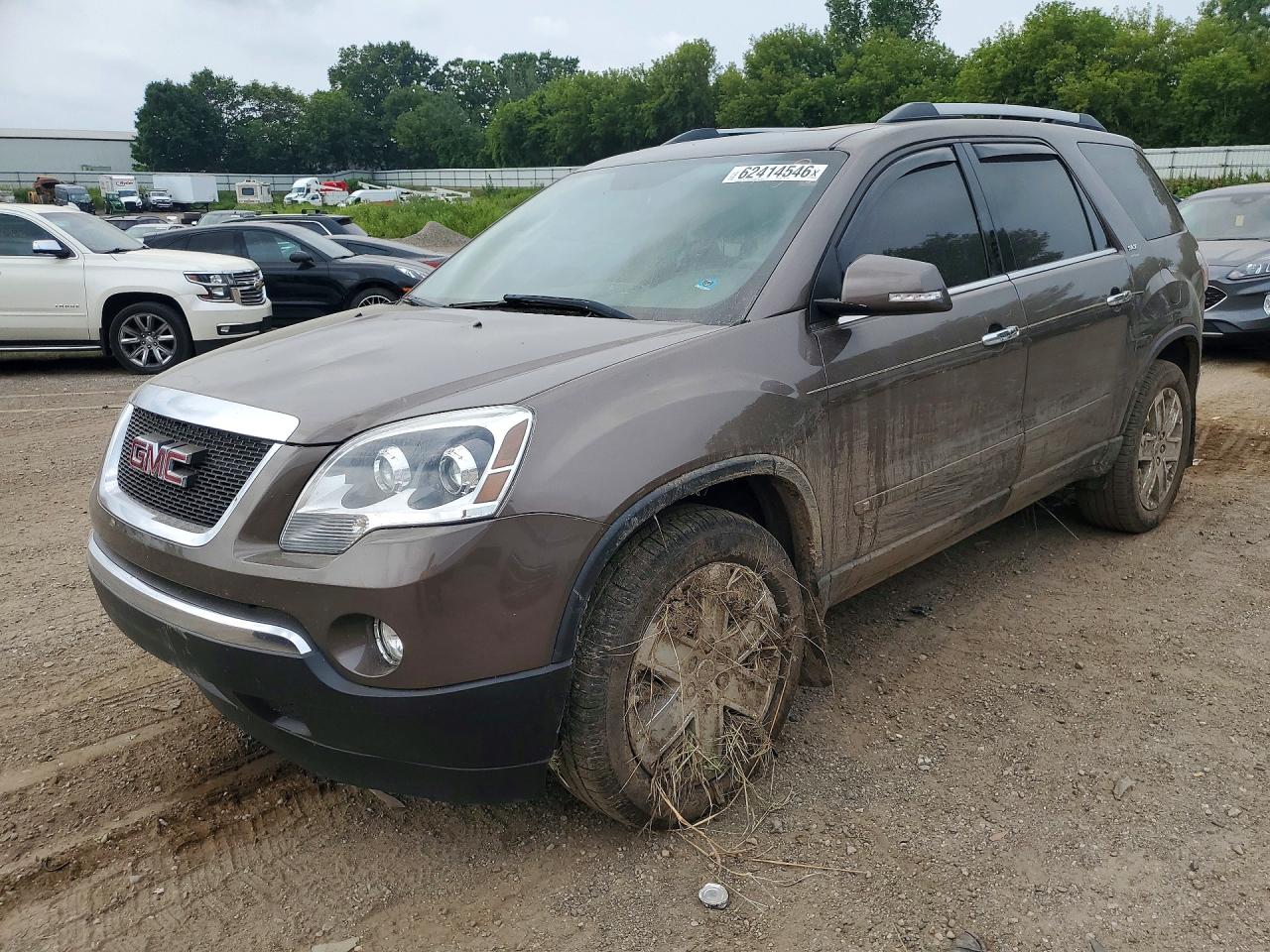 2010 GMC Acadia SLT2, VIN 1GKLRNED9AJ104000 — Front end