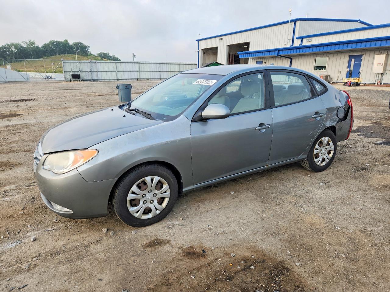 2010 Hyundai Elantra GLS, VIN KMHDU4AD5AU830266 — Rear end