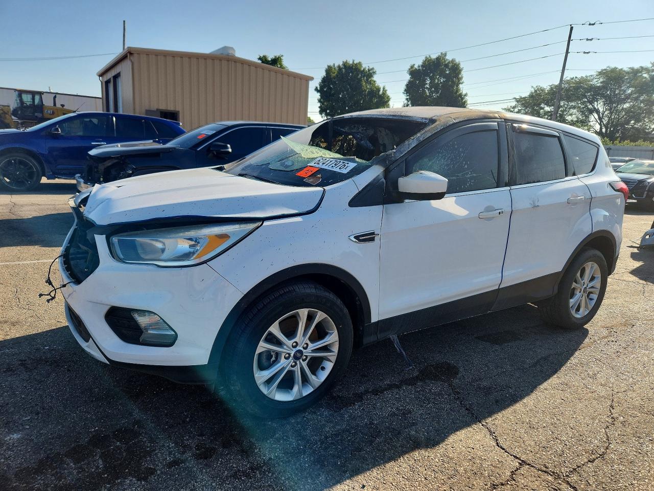 2019 Ford Escape SE, VIN 1FMCU9GD2KUB97730 — Burn