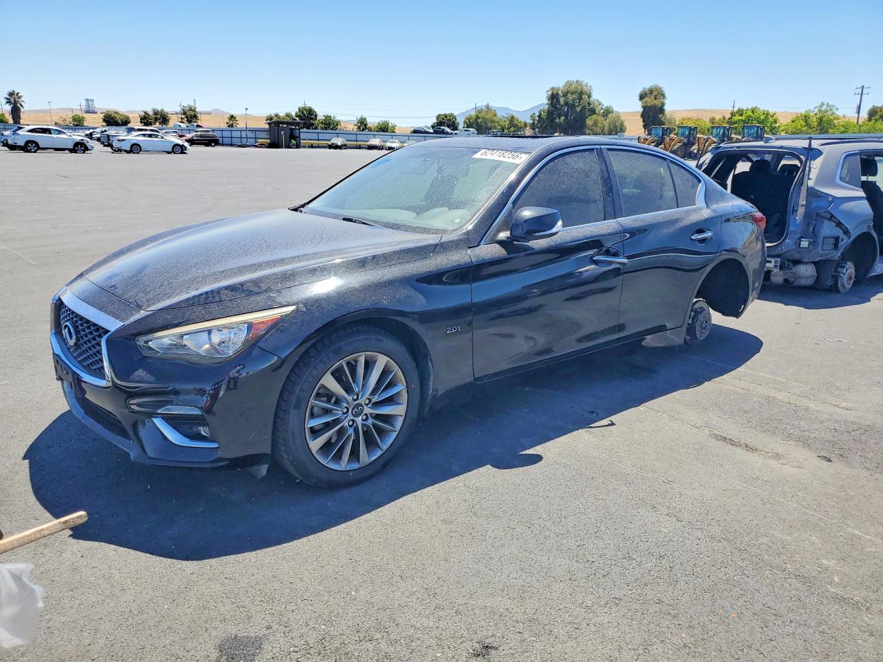 2018 Infiniti Q50 Pure, VIN JN1CV7AP6JM241612 — Vandalism
