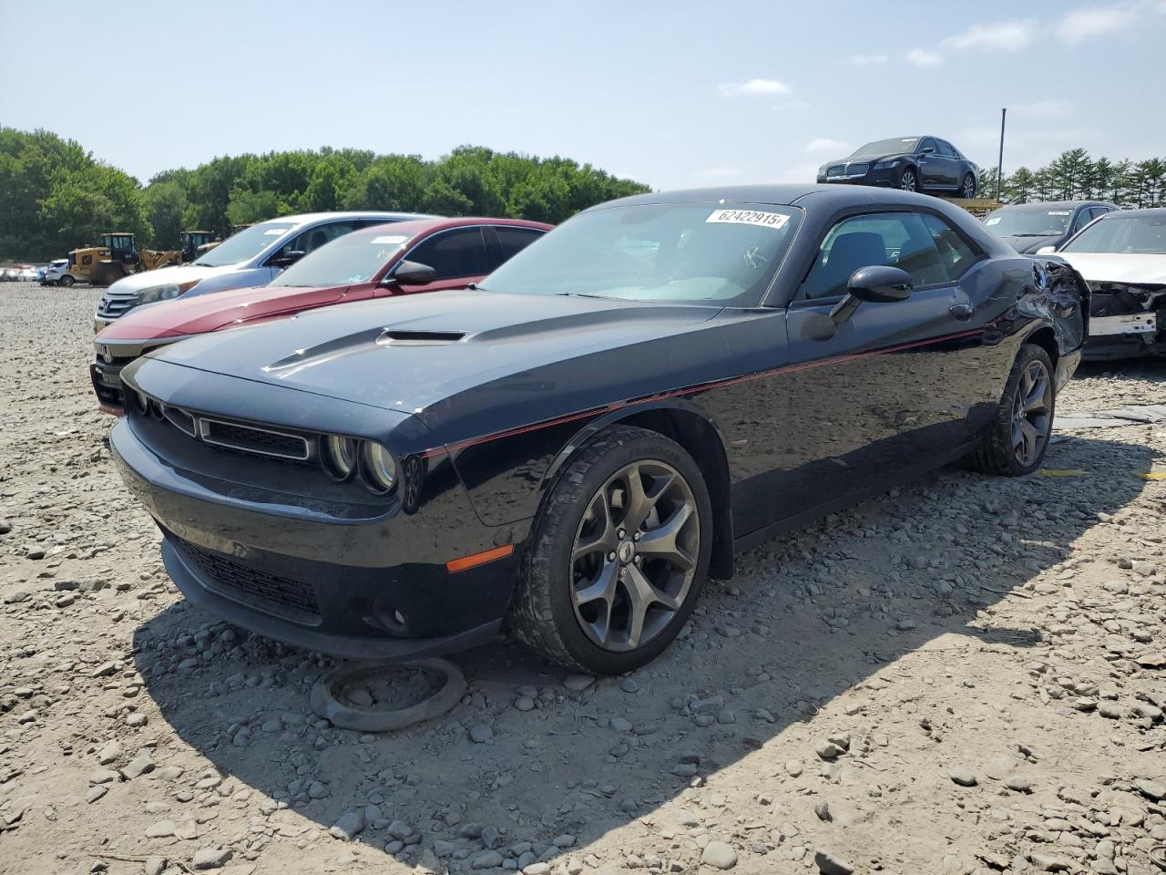 2017 Dodge Challenger SXT, VIN 2C3CDZAG3HH567395 — Rear end