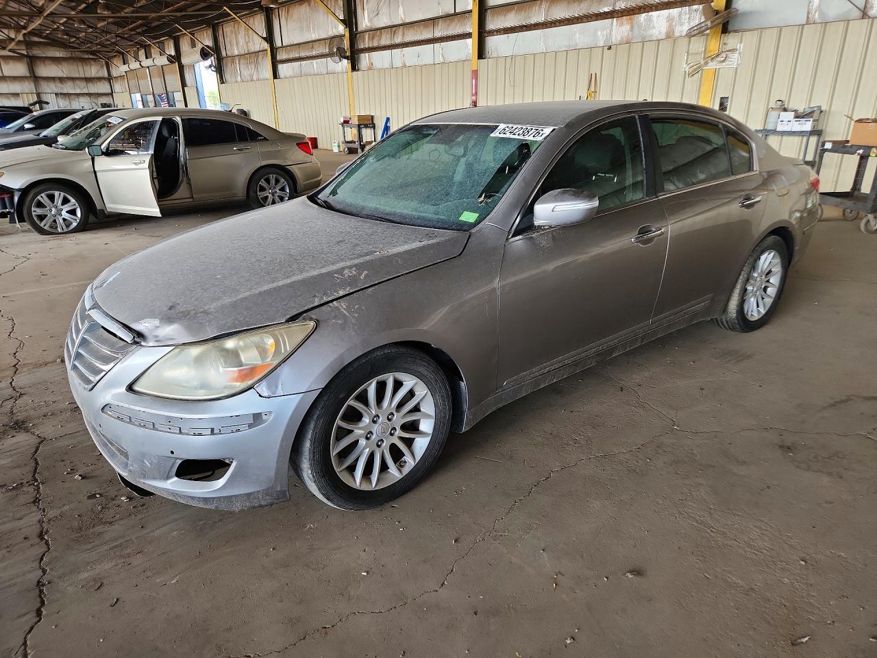 2011 Hyundai Genesis, VIN KMHGC4DE6BU118340 — Front end