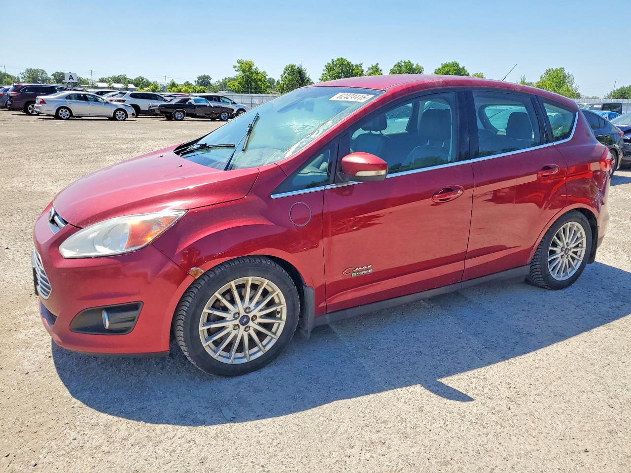 2014 Ford C-Max SEL, VIN 1FADP5CU5EL514883 — Зад