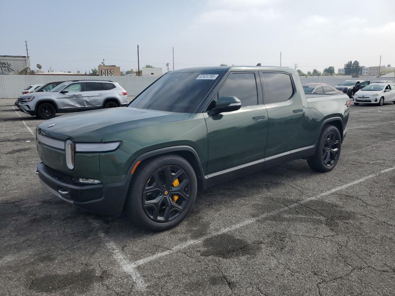 2023 Rivian R1T Adventure, VIN 7FCTGAAA2PN018657 — Roof