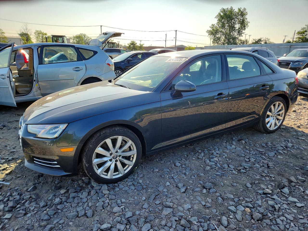 2017 Audi A4 Premium, VIN WAUANAF43HN005887 — Minor dents and scratches
