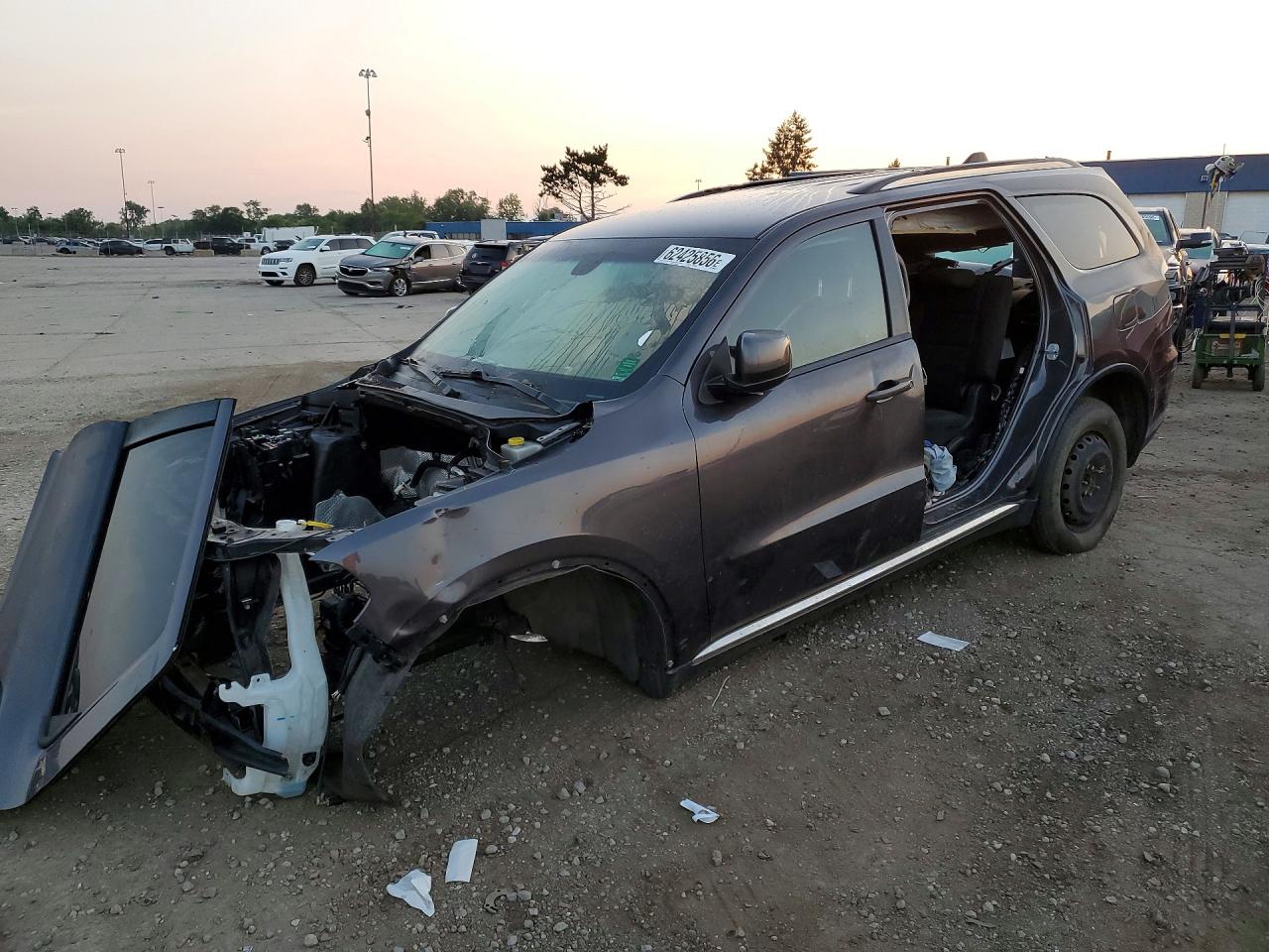 2015 Dodge Durango SXT, VIN 1C4RDJAG6FC908375 — Stripped