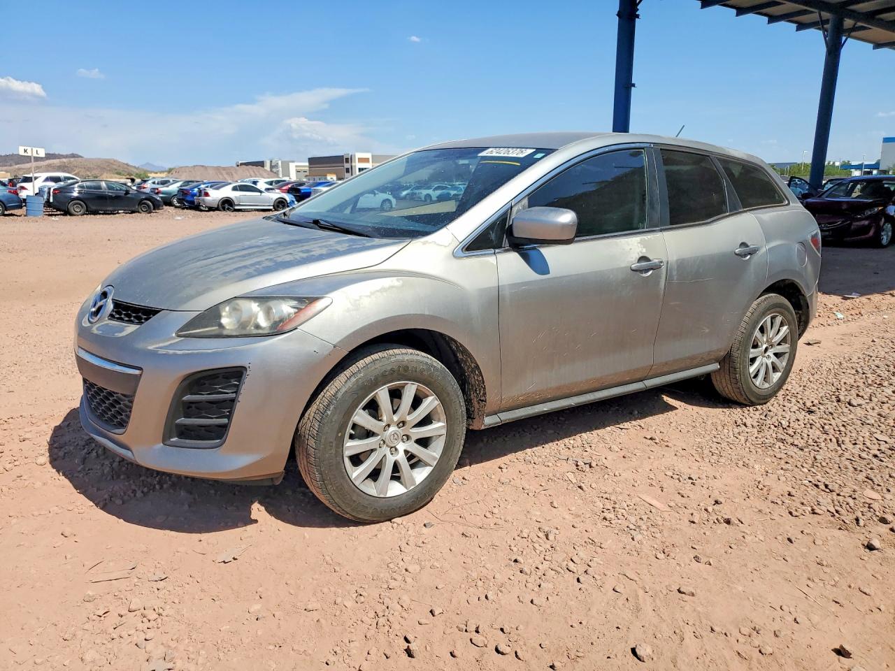 2011 Mazda CX-7 i SV, VIN JM3ER2AM3B0389591 — Зад