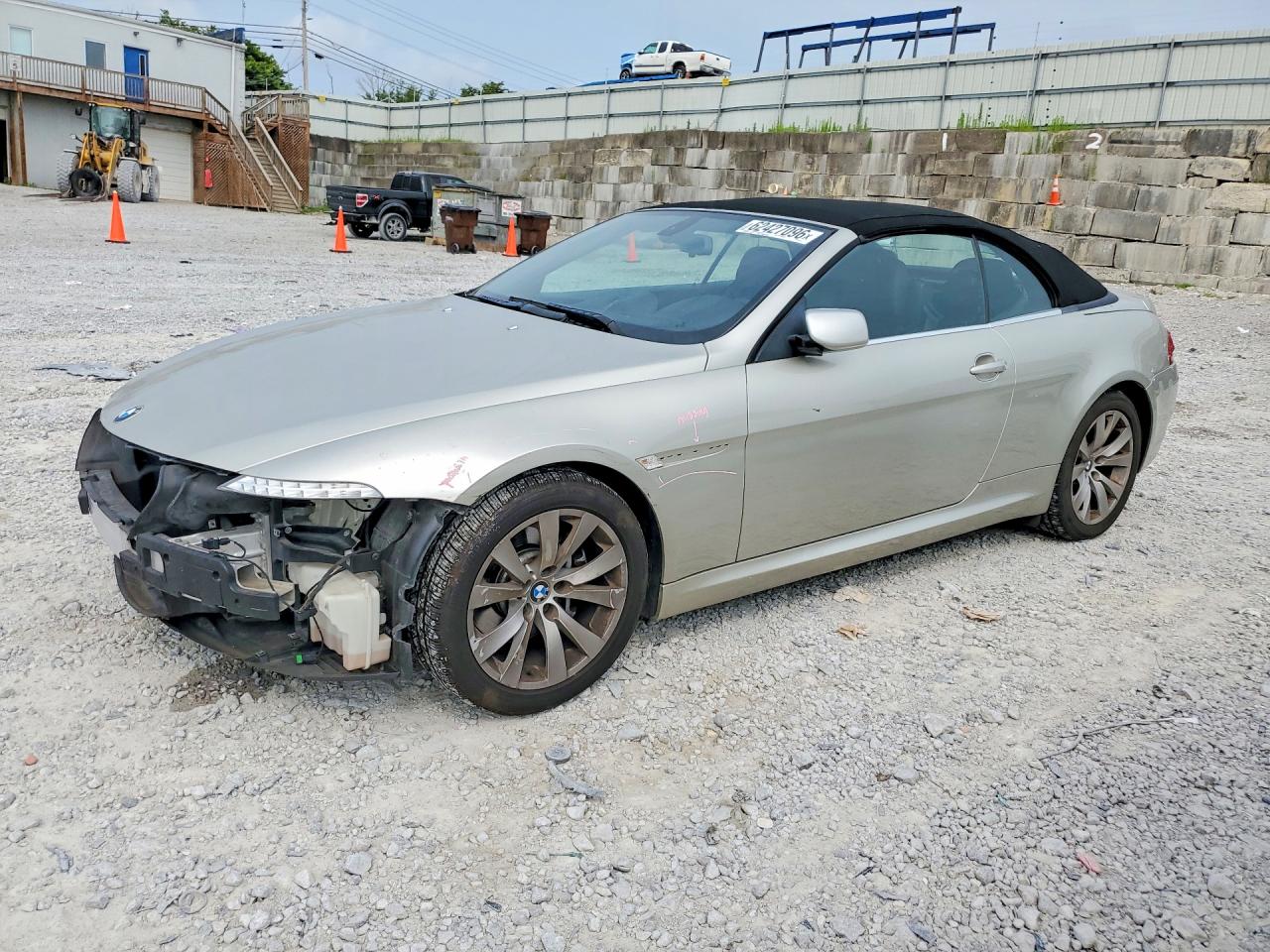 2008 BMW 6 Series 650i, VIN WBAEB53538CX62461 — Front end