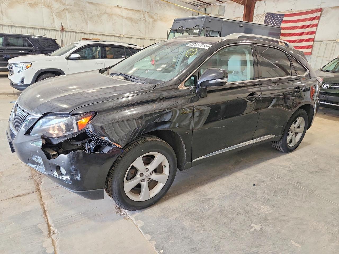 2012 Lexus RX 350, VIN 2T2BK1BA3CC124963 — Front end