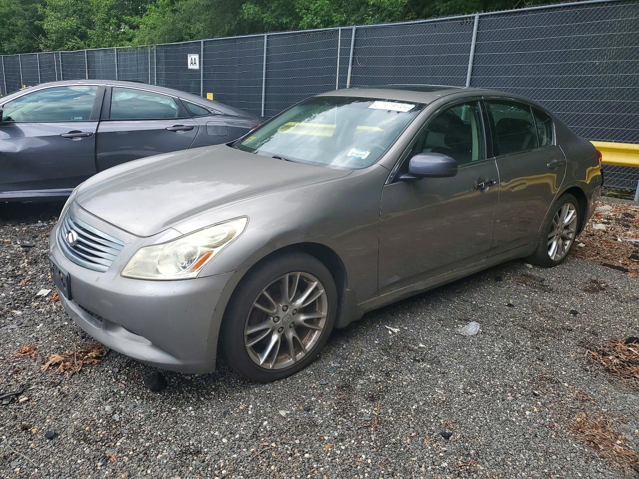 2008 Infiniti G35 x, VIN JNKBV61F38M261481 — Side