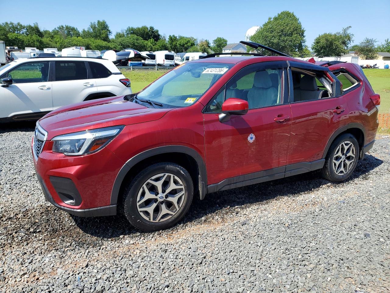 2021 Subaru Forester Premium, VIN JF2SKAFC4MH434182 — Roof
