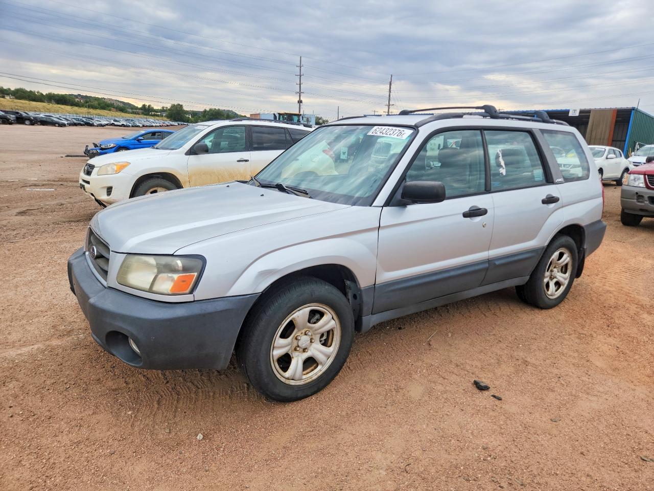 2004 Subaru Forester X, VIN JF1SG63634H737018 — Rear end