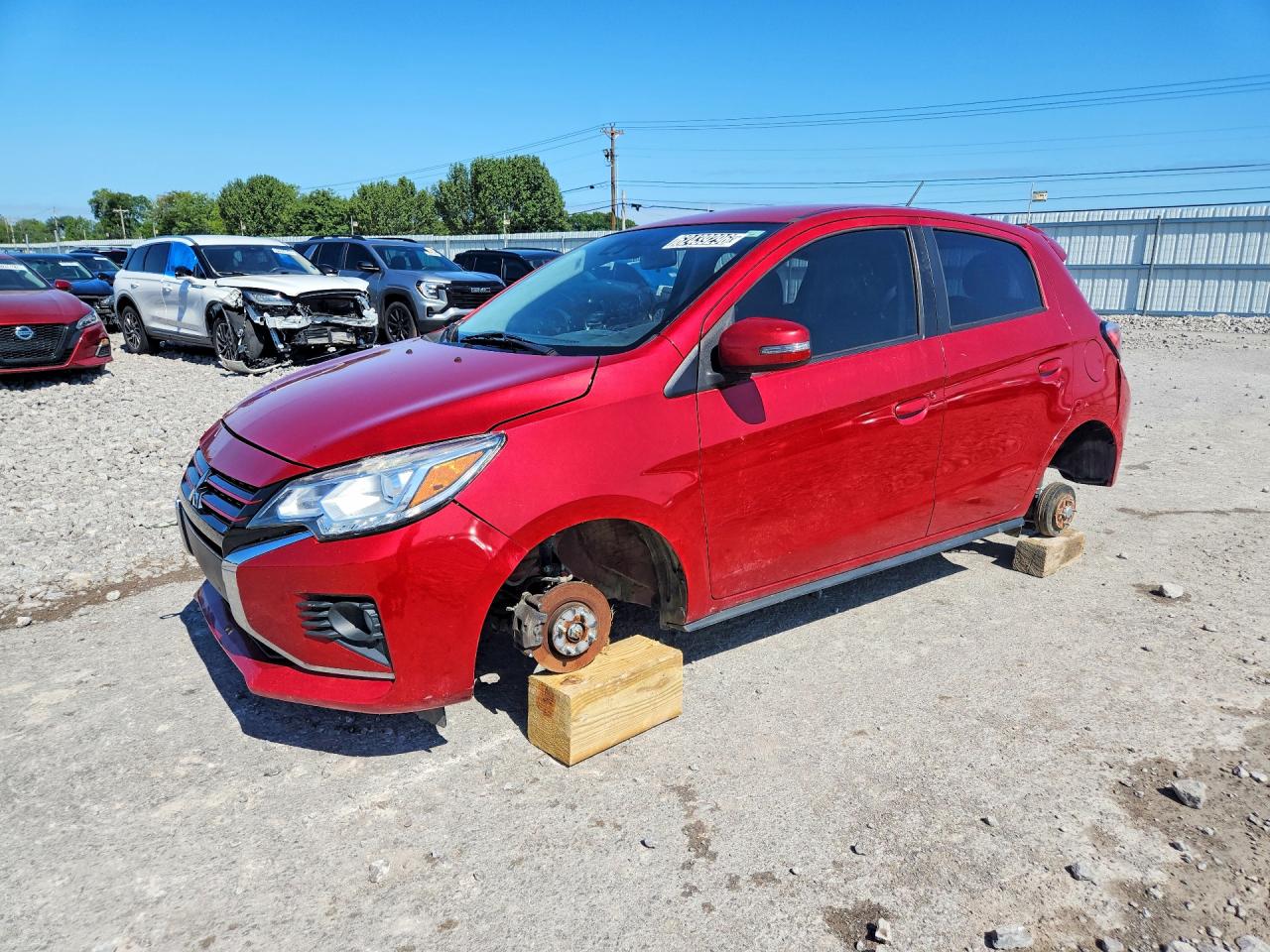 2021 Mitsubishi Mirage SE, VIN ML32AWHJ7MH009925 — Mechanical