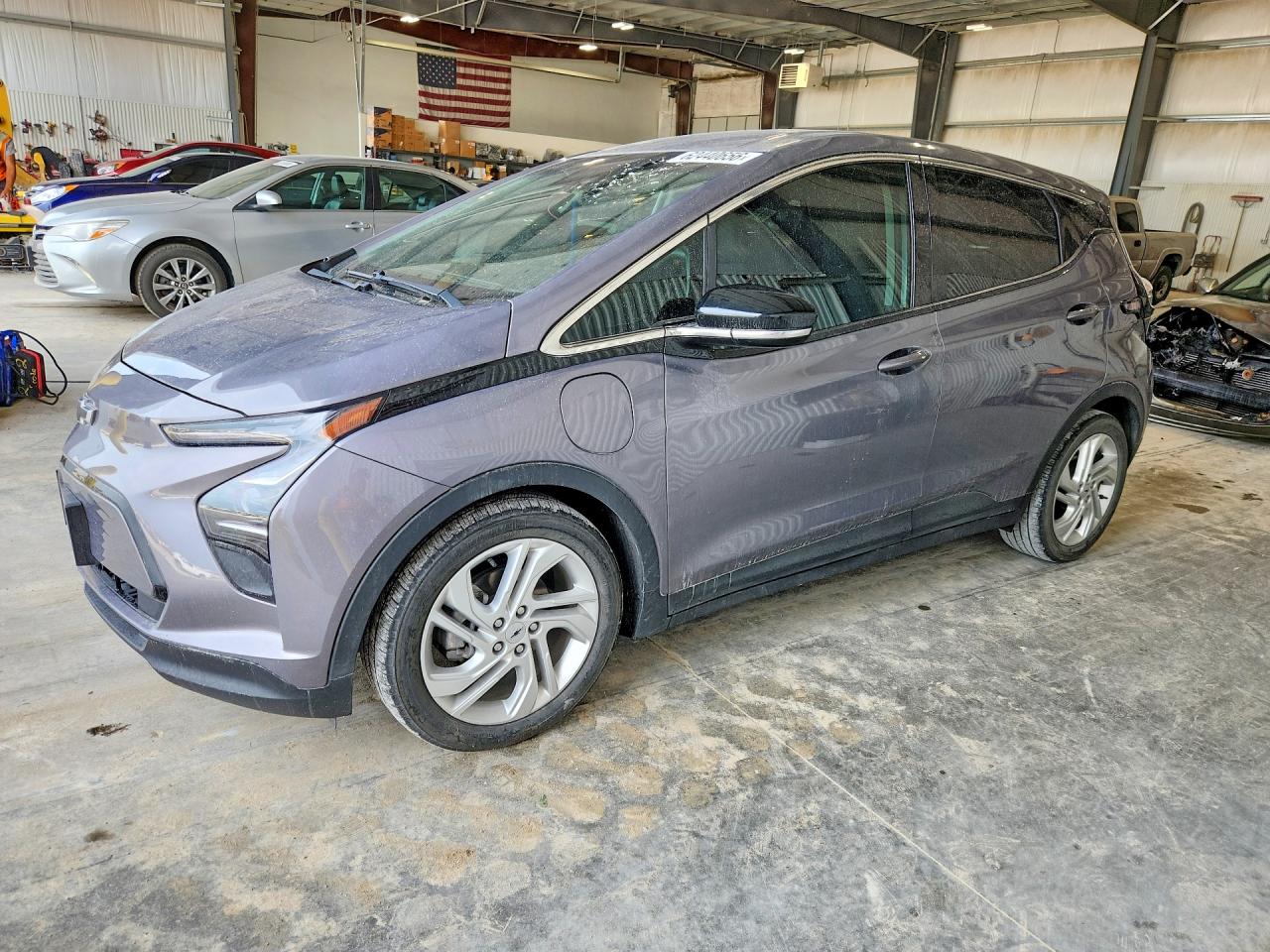 2023 Chevrolet Bolt EV 1LT, VIN 1G1FW6S05P4142400 — Rear end