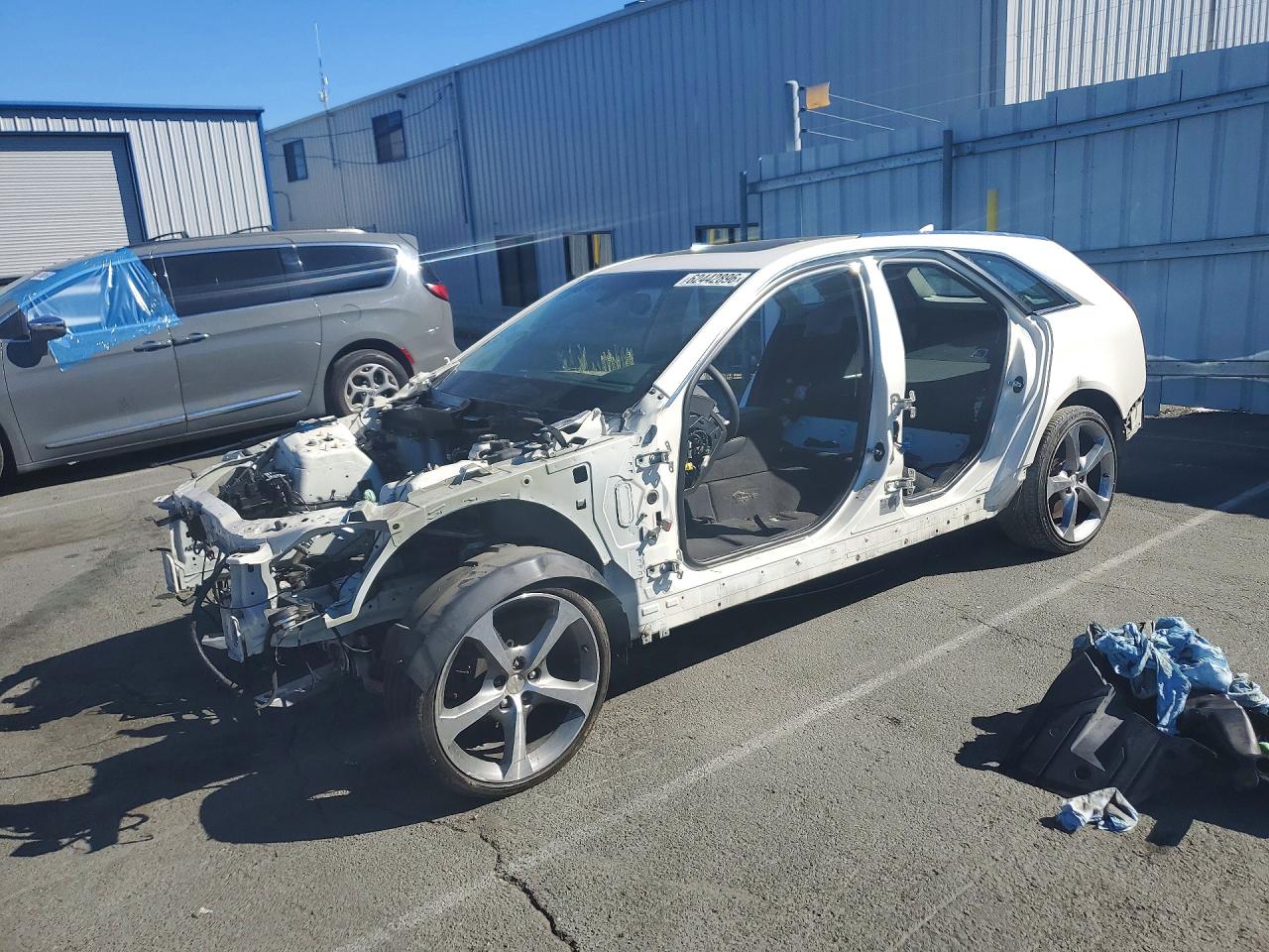 2014 Cadillac CTS-V, VIN 1G6DV8EP9E0134393 — Stripped