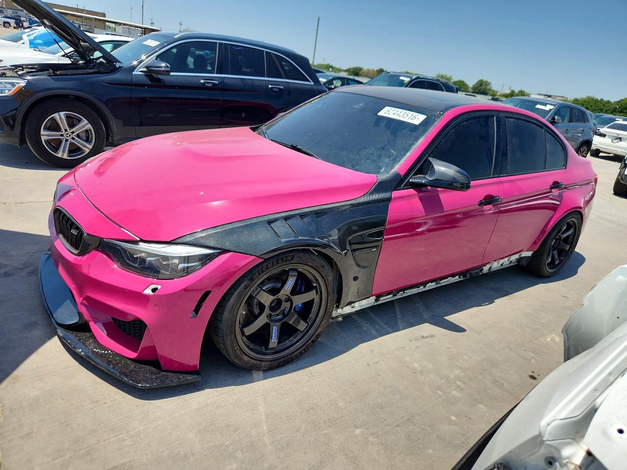2016 BMW M3, VIN WBS8M9C5XG5D31311 — Normal wear