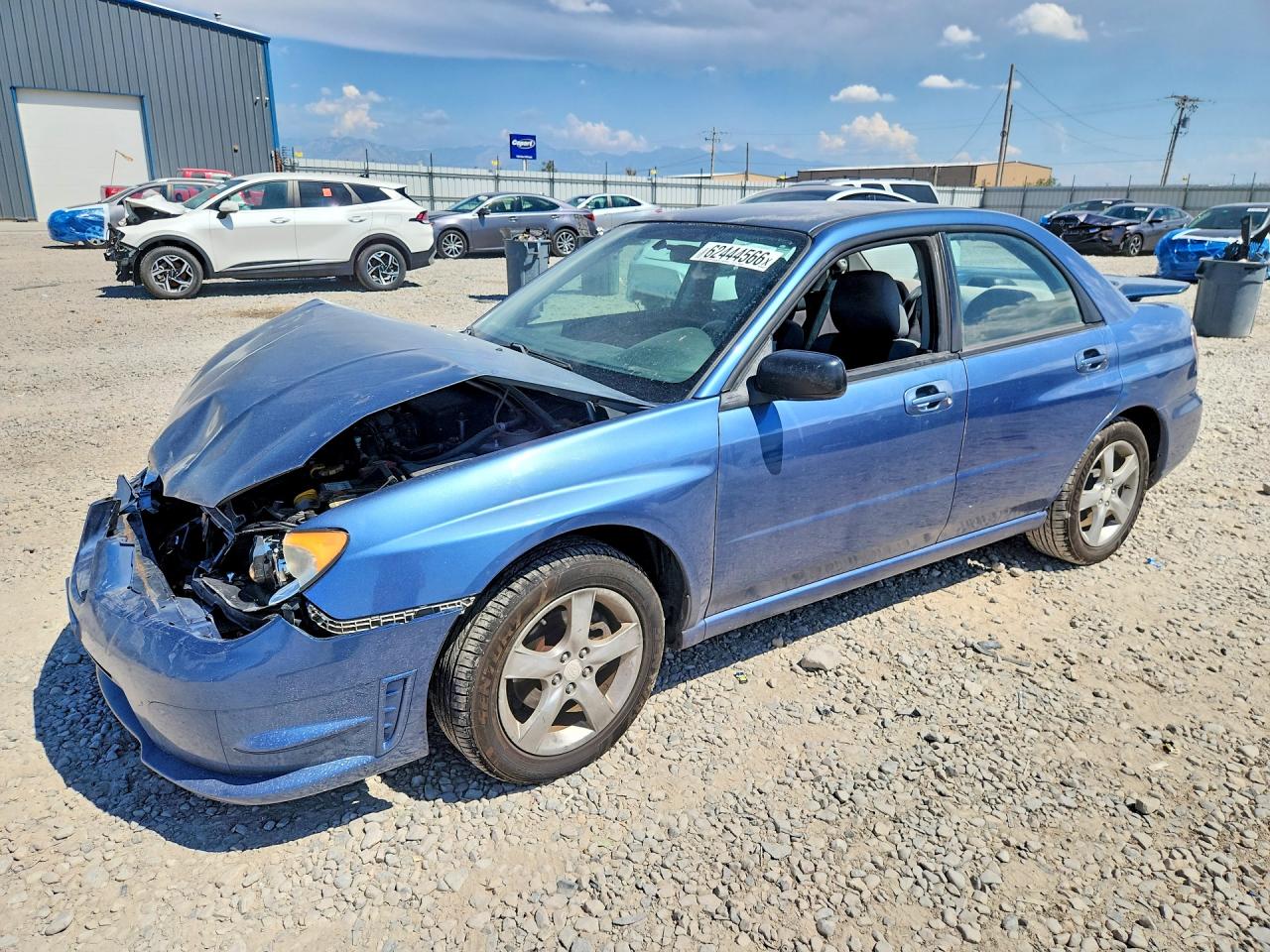 2007 Subaru Impreza i, VIN JF1GD61627G506042 — Front end