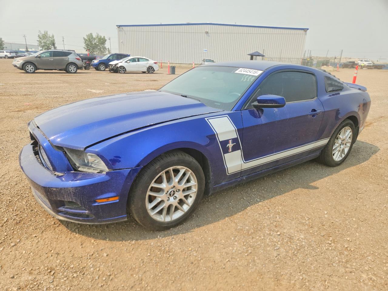 2014 Ford Mustang V6, VIN 1ZVBP8AMXE5317635 — Front end