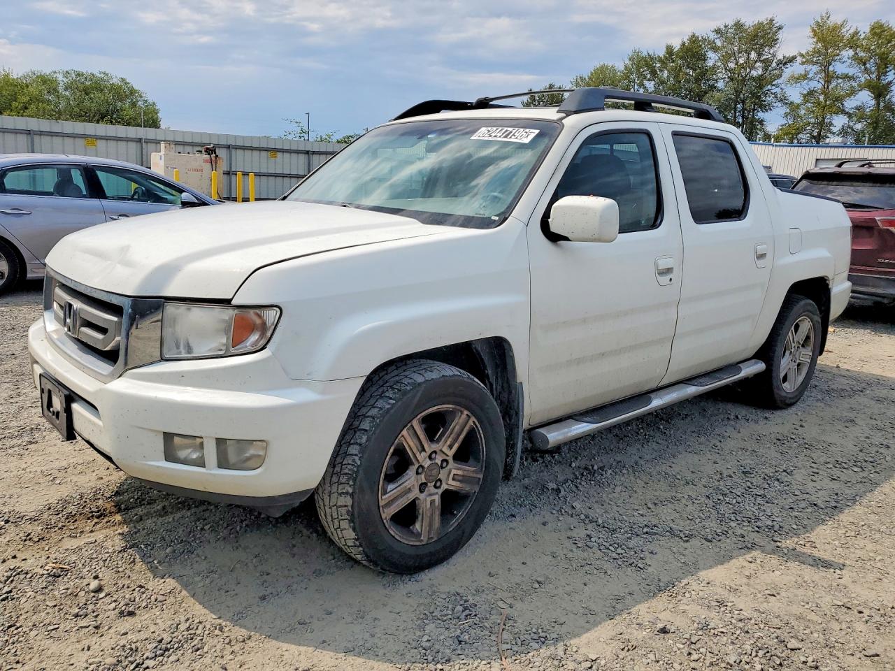 2009 Honda Ridgeline RTL, VIN 5FPYK16509B105827 — Rear end