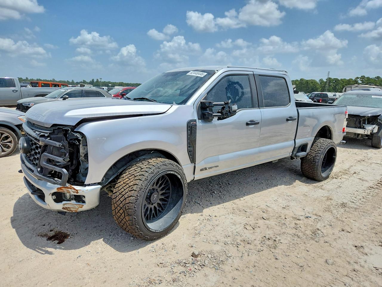 2023 Ford F-250 XL, VIN 1FT8W2BT2PED87443 — Опрокидывание