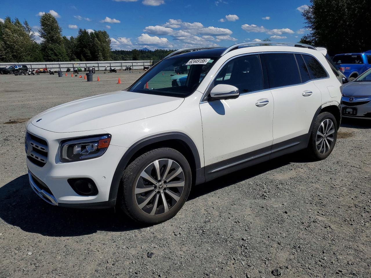 2021 Mercedes-Benz GLB 250, VIN W1N4M4HB3MW106540 — Rear end