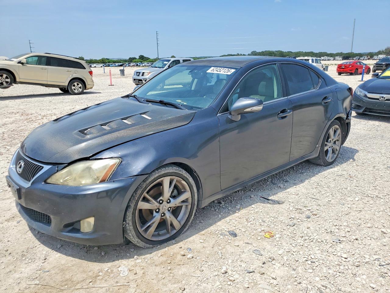 2009 Lexus IS 250, VIN JTHBK262395102687 — Rear end