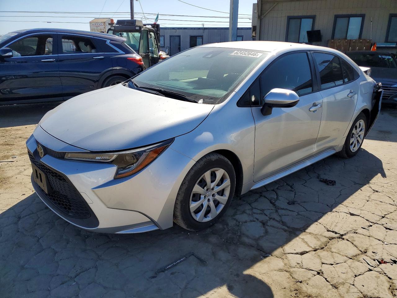 2022 Toyota Corolla LE, VIN JTDEPMAE5N3029745 — Rear end