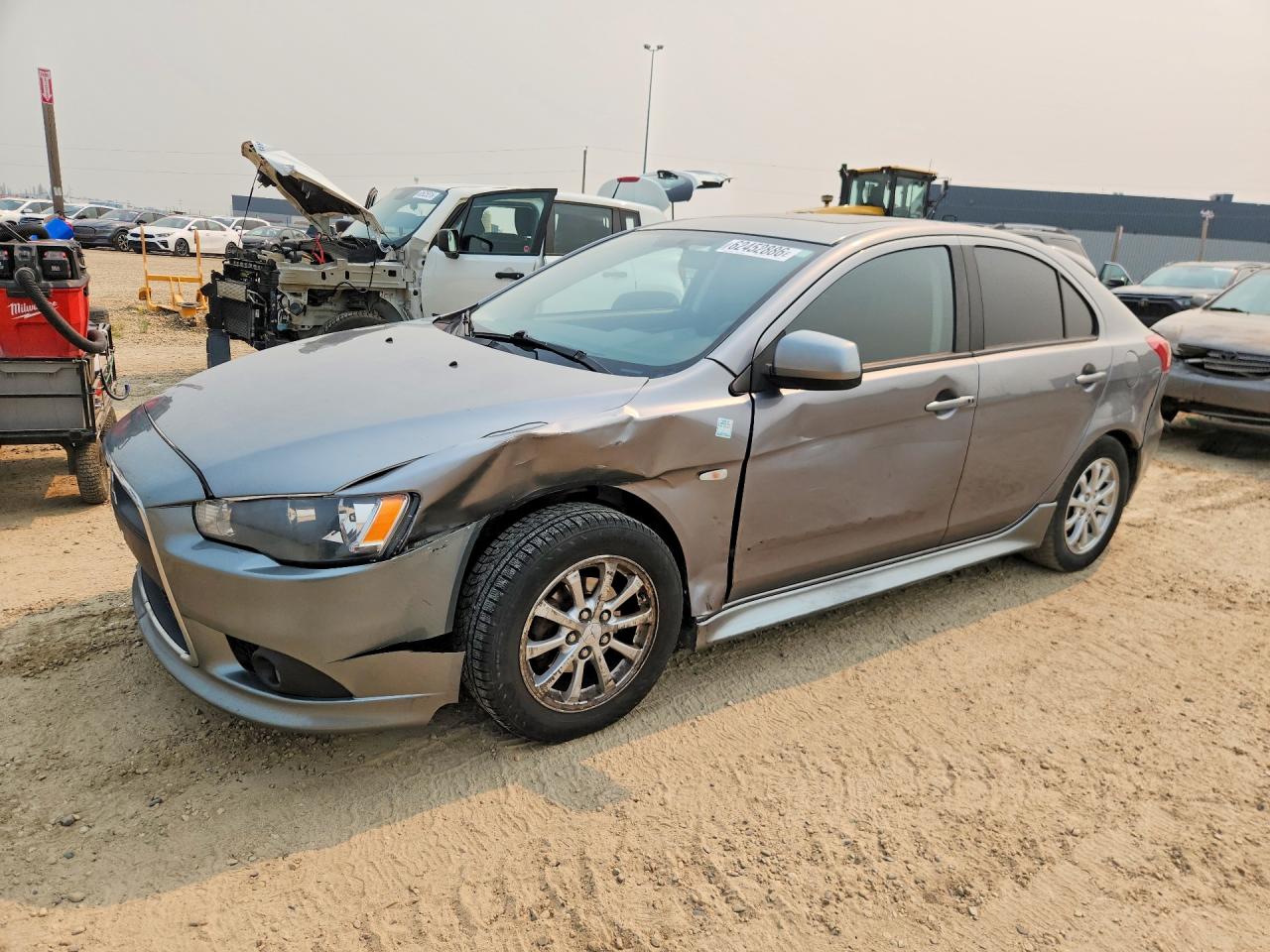 2012 Mitsubishi Lancer ES, VIN JA32X2HU2CU607567 — Front end