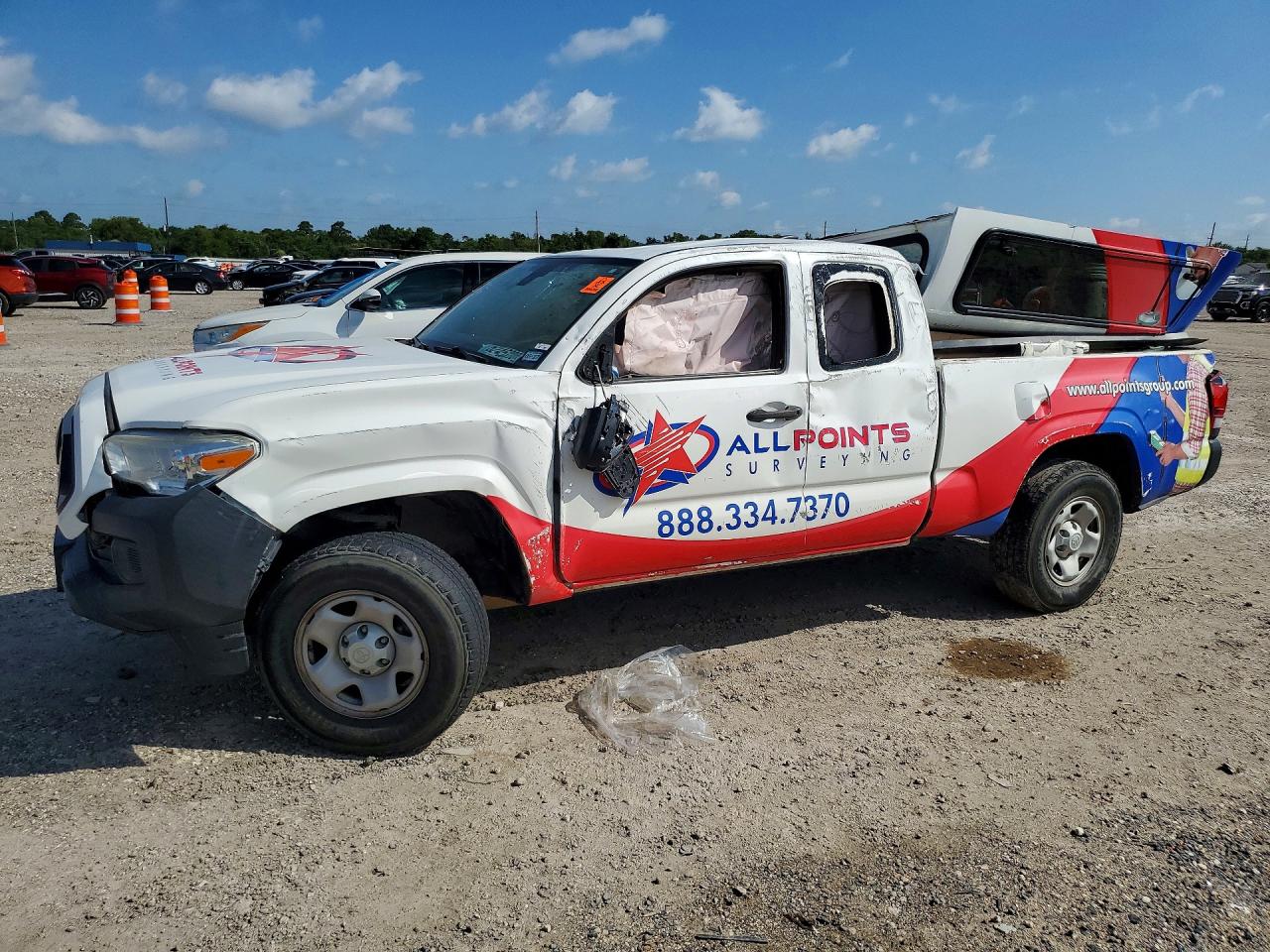 2021 Toyota Tacoma SR, VIN 3TYRX5GN0MT020998 — Side