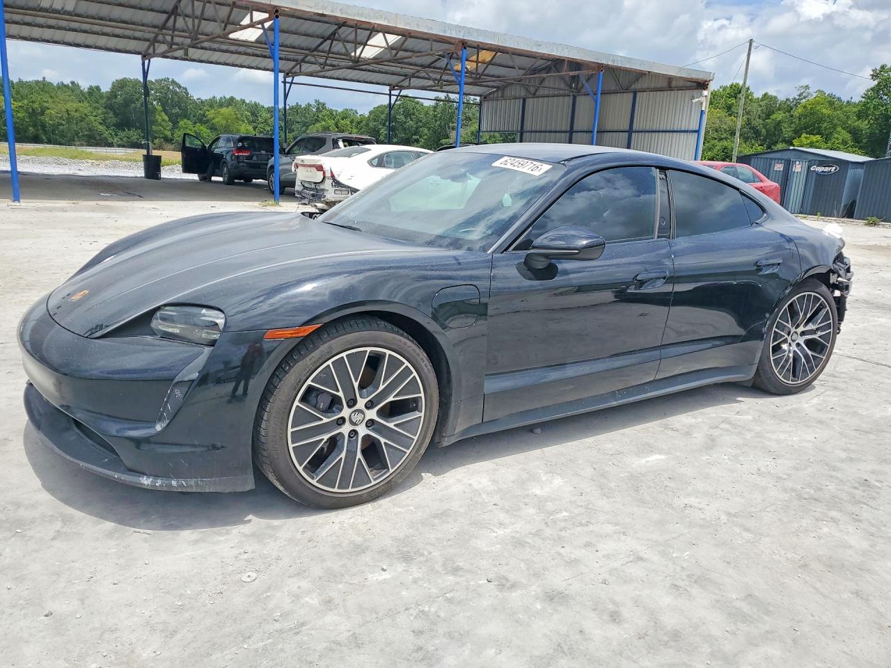 2022 Porsche Taycan, VIN WP0AA2Y19NSA12219 — Rear end