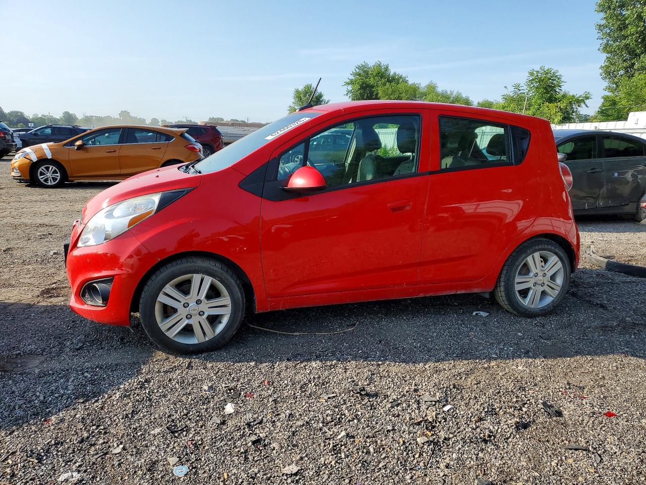 2014 Chevrolet Spark LS, VIN KL8CB6S95EC578759 — Minor dents and scratches