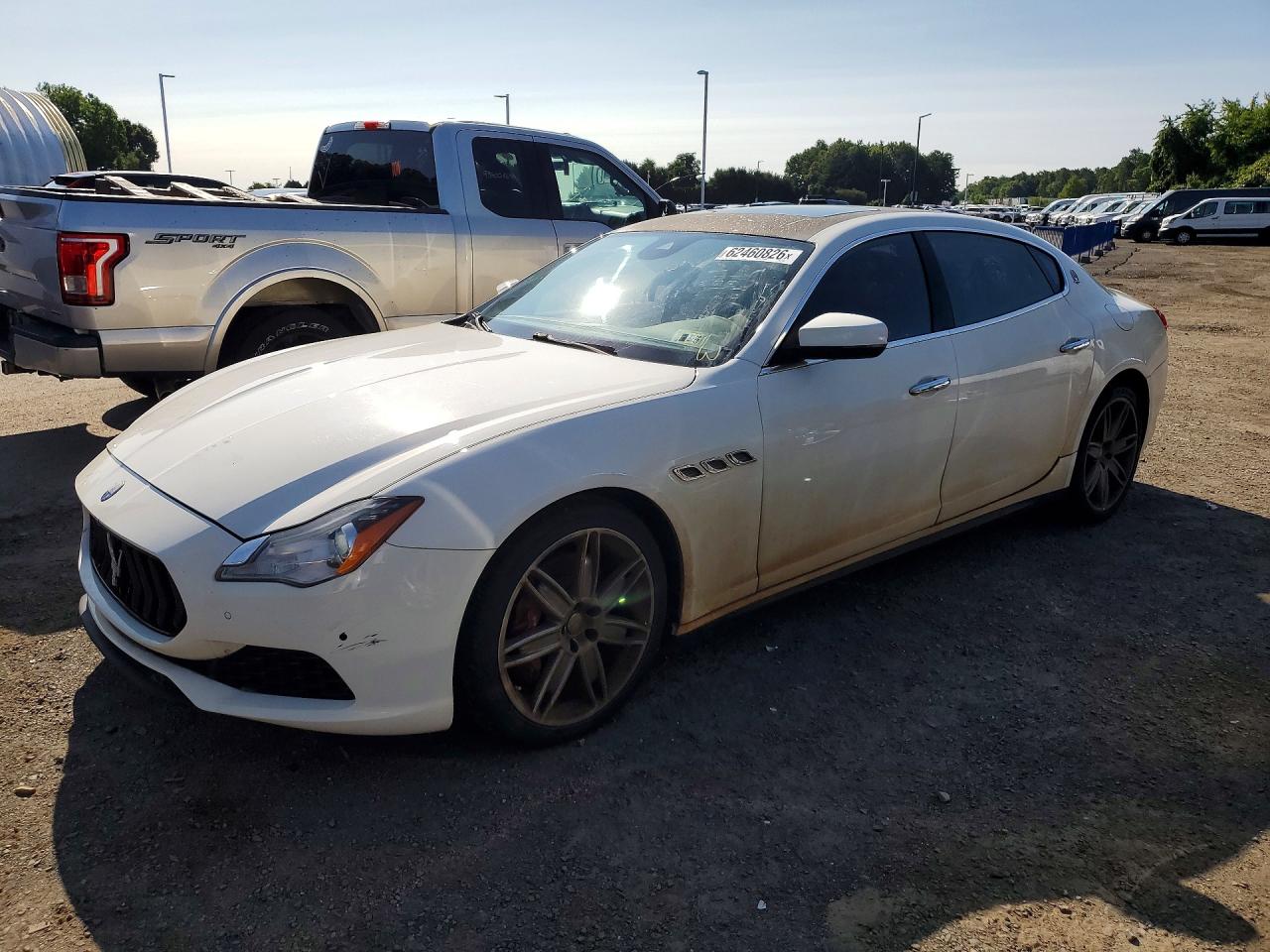 2017 Maserati Quattroporte S Q4, VIN ZAM56RRA3H1206029 — Front end