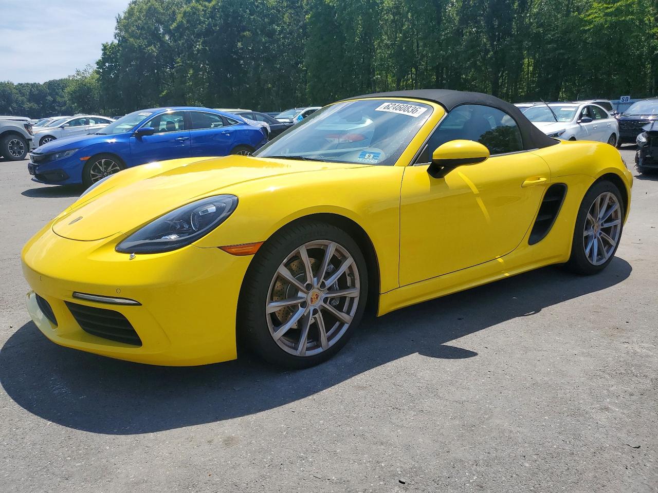 2018 Porsche 718 Boxster, VIN WP0CA2A89JS211116 — Water / flood