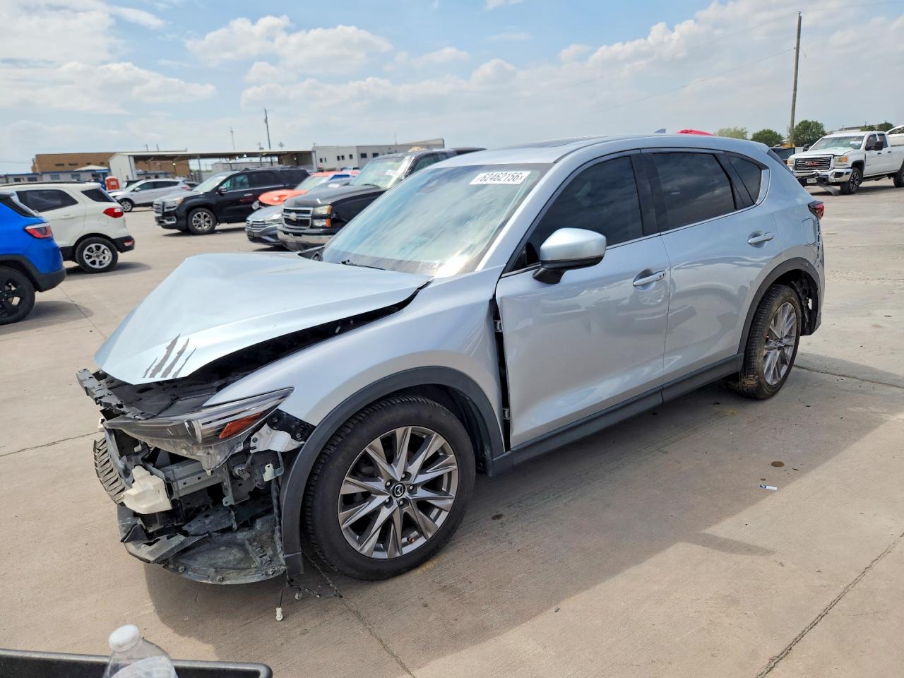 2020 Mazda CX-5 Grand Touring, VIN JM3KFADM7L0774591 — Front end