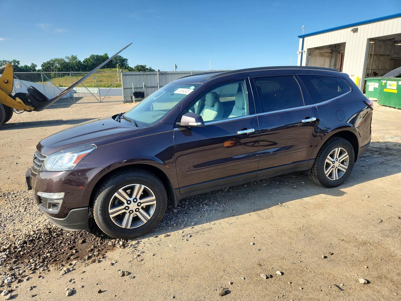 2015 Chevrolet Traverse LT, VIN 1GNKVHKD5FJ386045 — Град