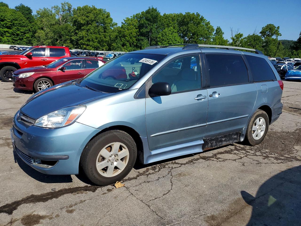 2005 Toyota Sienna LE, VIN 5TDZA23C15S357603 — Rear end