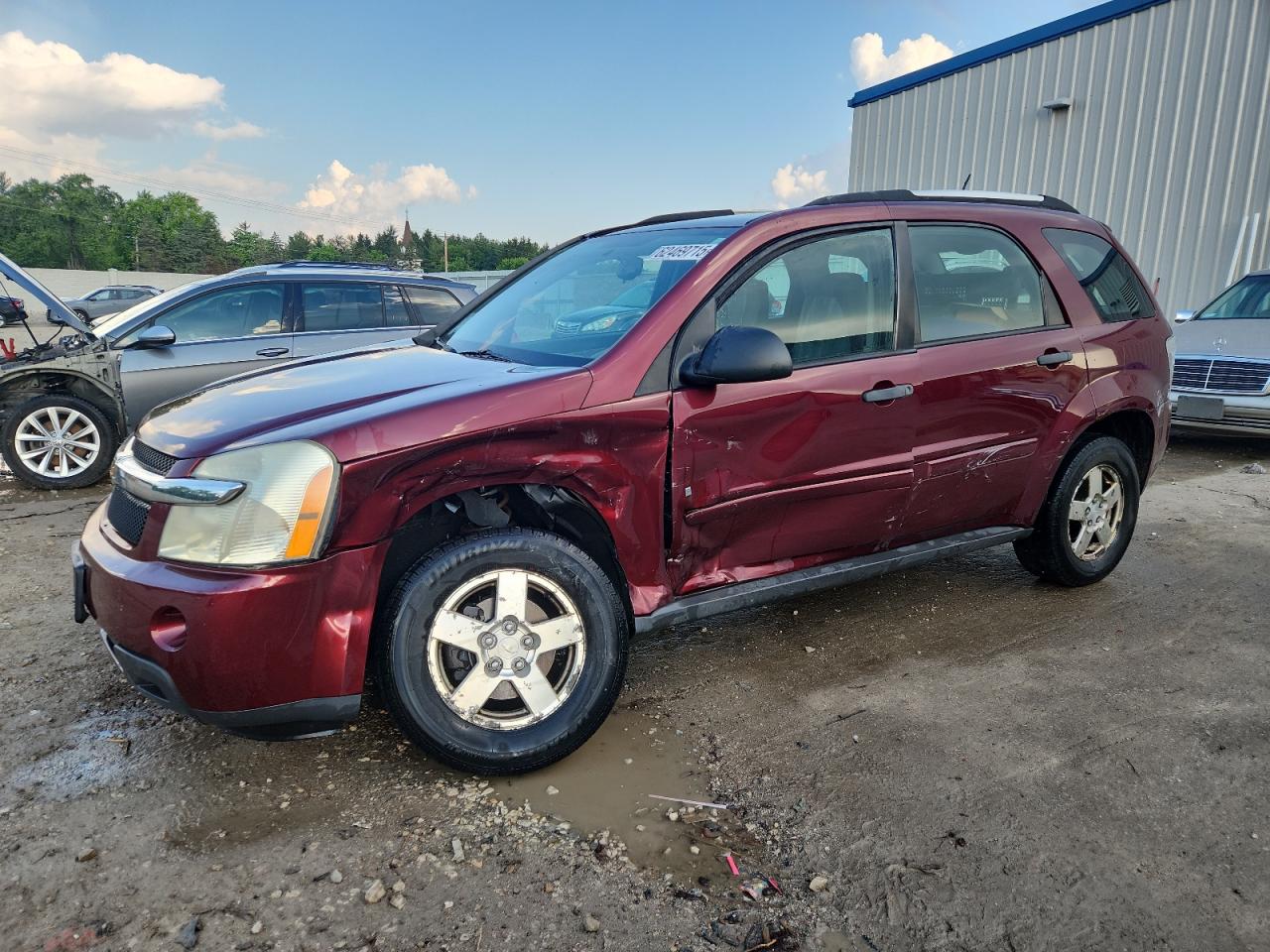 2008 Chevrolet Equinox LS, VIN 2CNDL23F086287665 — Side