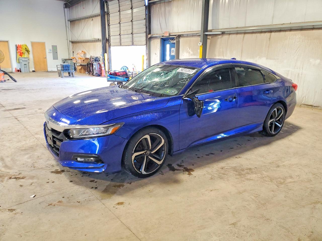 2019 Honda Accord Sport, VIN 1HGCV1F30KA117078 — Крыша