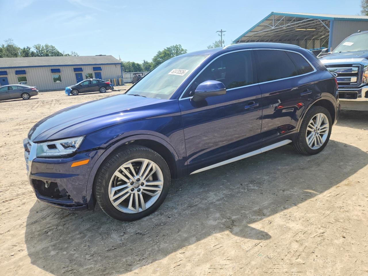 2018 Audi Q5 Premium Plus, VIN WA1BNAFY9J2009583 — Front end
