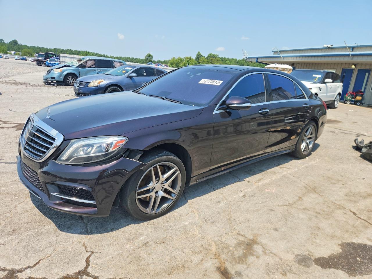 2014 Mercedes-Benz S 550, VIN WDDUG8FB8EA033727 — Front end