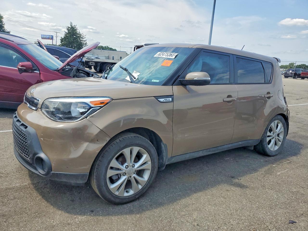 2014 Kia Soul +, VIN KNDJP3A59E7080991 — Side