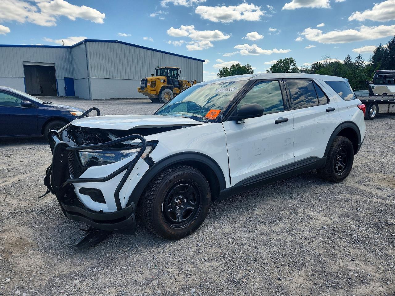 2023 Ford Police Interceptor Utility, VIN 1FM5K8AB7PGB84607 — Front end